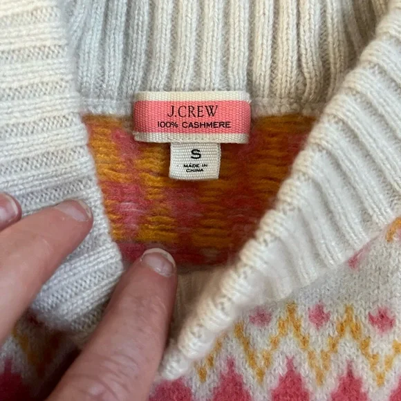 J. Crew 100% cashmere sweater - small - Picture 3 of 6